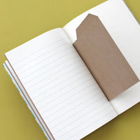 Journal Feuilles et Graines, papier recyclé de style vintage